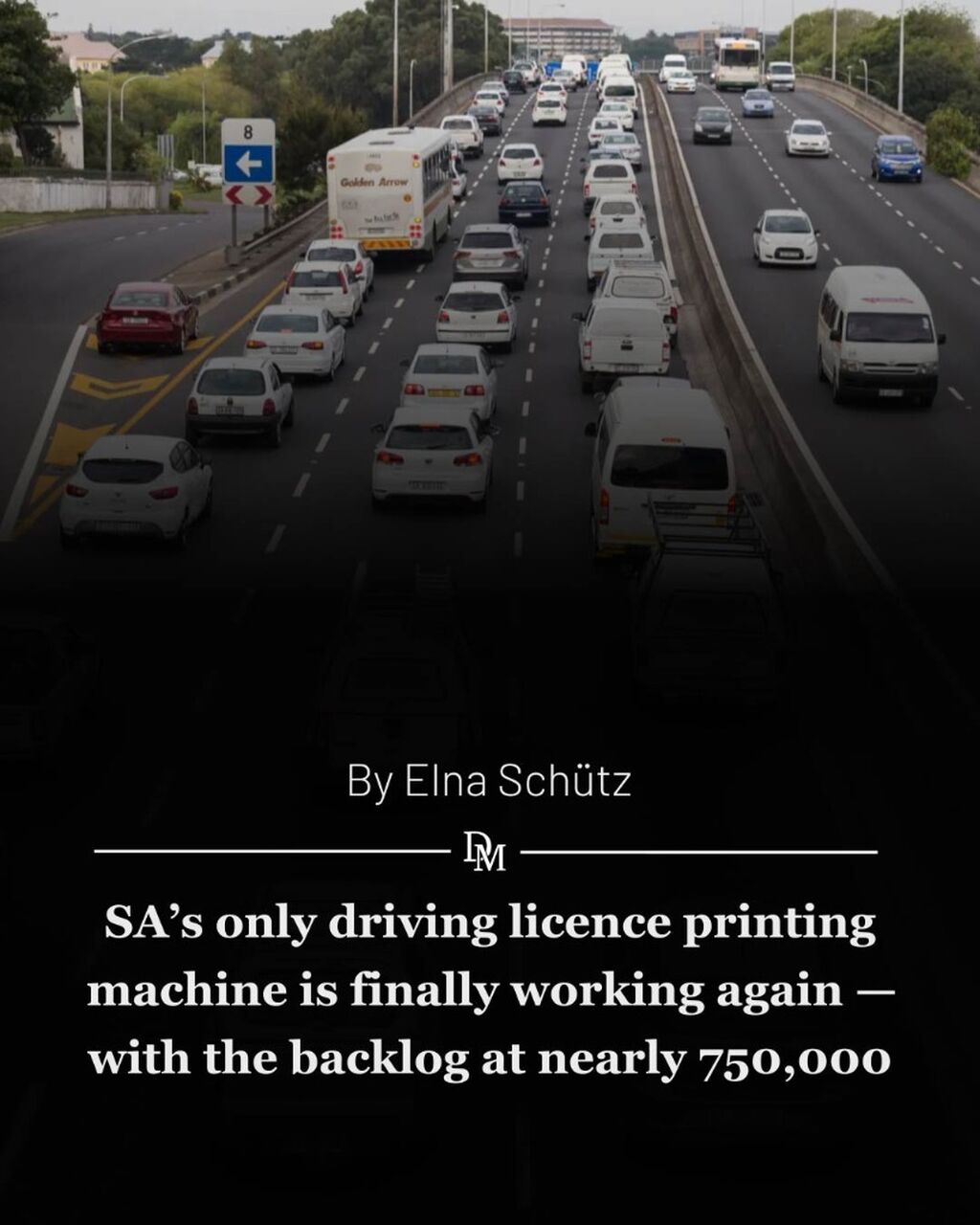 SA&rsquo;s only driving licence printing machine is finally working again &mdash; with the backlog at nearly 750,000