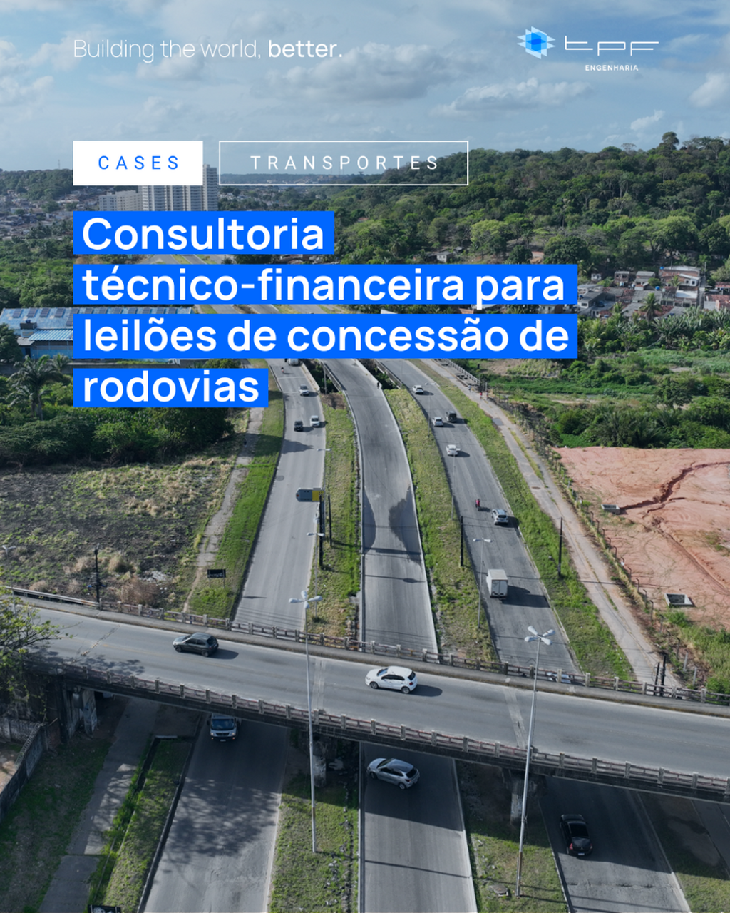 Consultoria t&eacute;cnico-financeira para leil&otilde;es de concess&atilde;o de rodovias