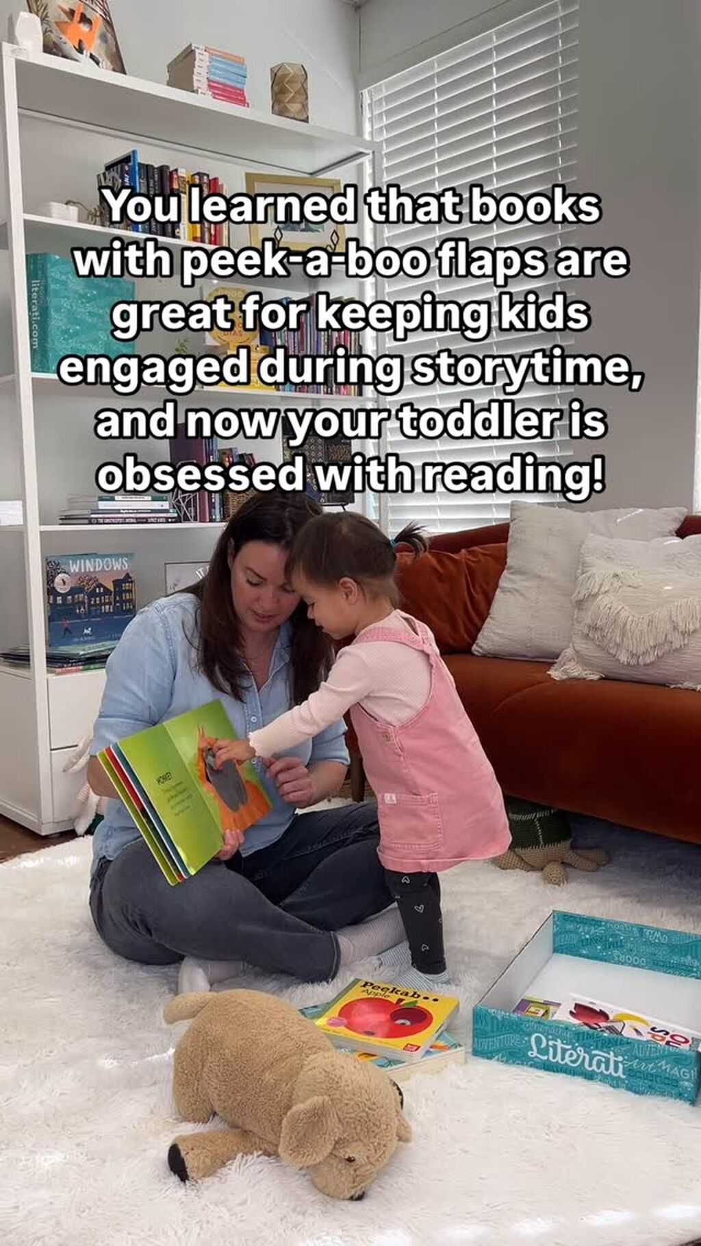 Start their reading journey 🩵 