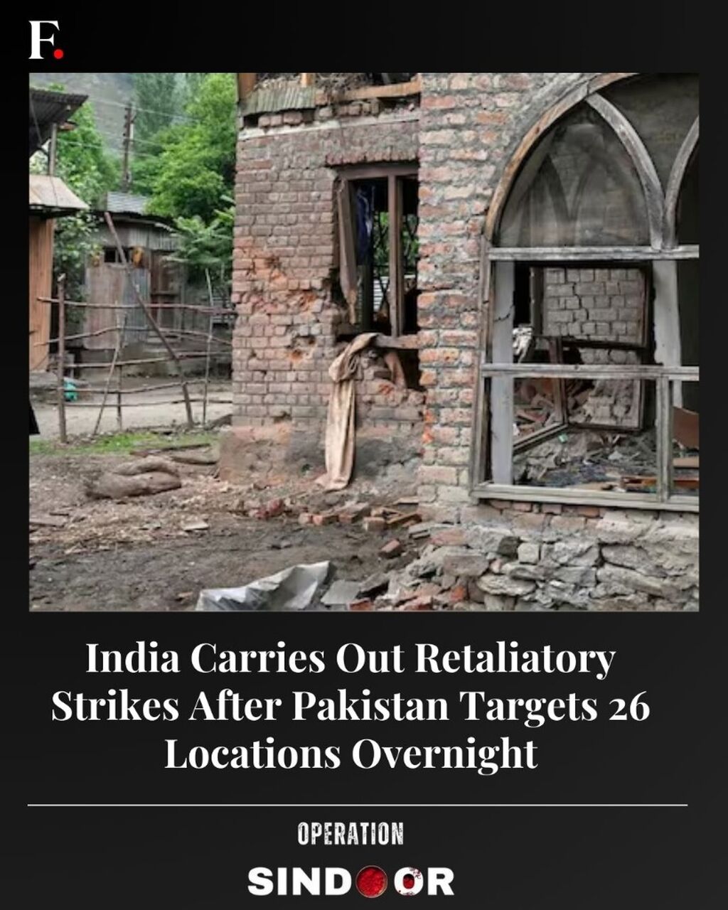 All Indian airbases safe, civilian areas suffer damage in Pak firing