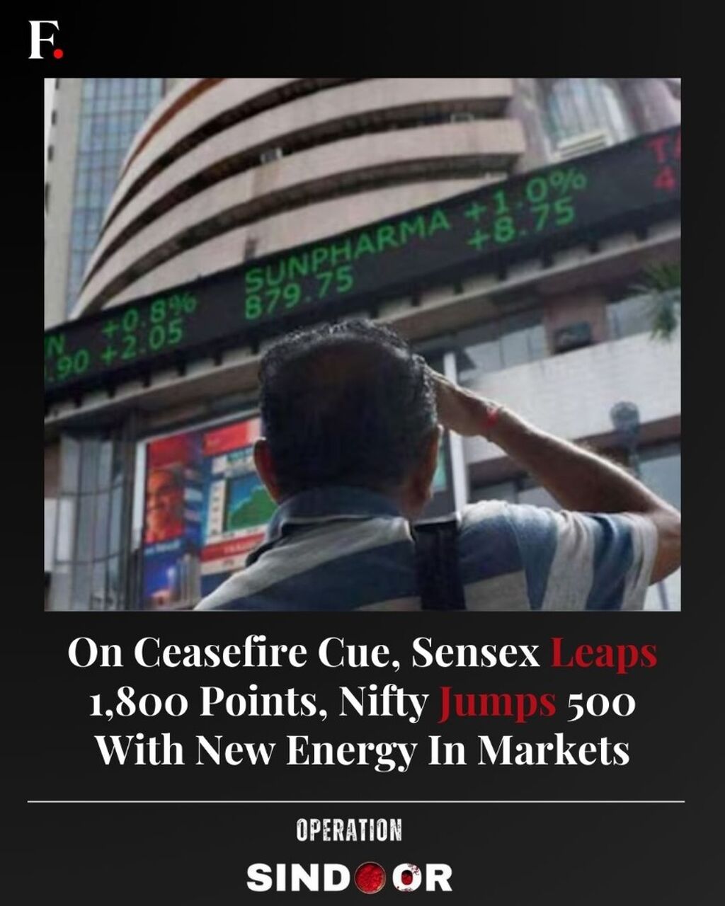 On ceasefire cue, Sensex leaps 1,800 points, Nifty jumps 500 with new energy in markets