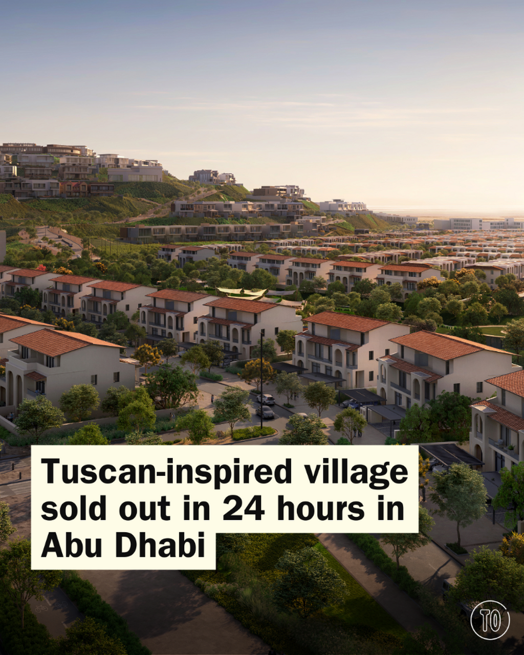 A new village in Abu Dhabi completely sold out in 24 hours