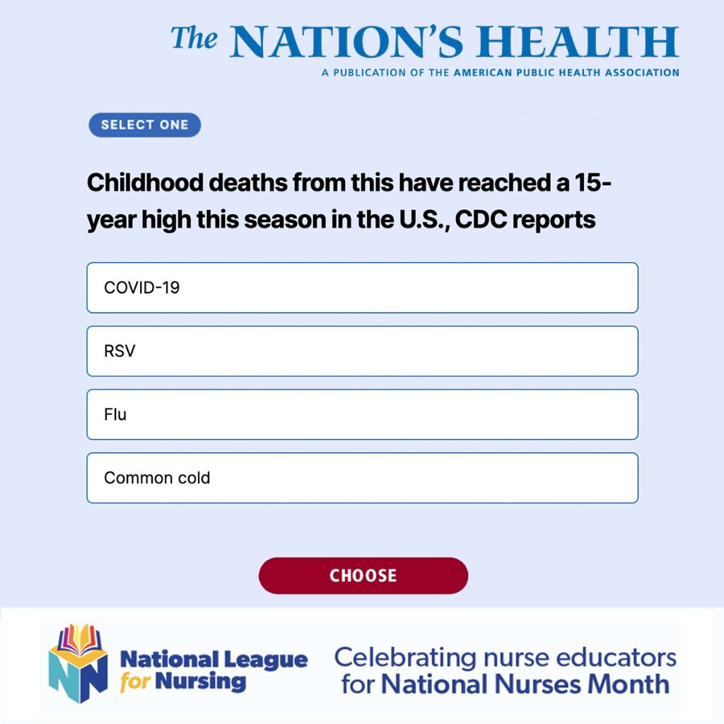 The Nation's Health News Quiz