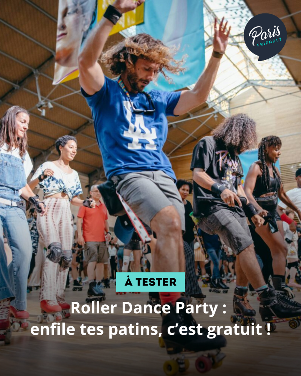 Roller Dance Party : enfile tes patins, c&rsquo;est gratuit !