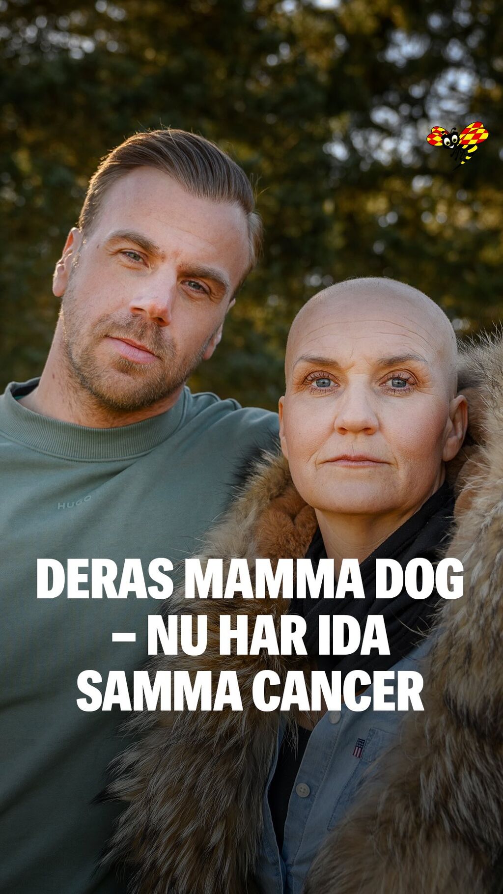 Robin &rdquo;Mos&rdquo; skr&auml;ckbesked efter mammans d&ouml;d