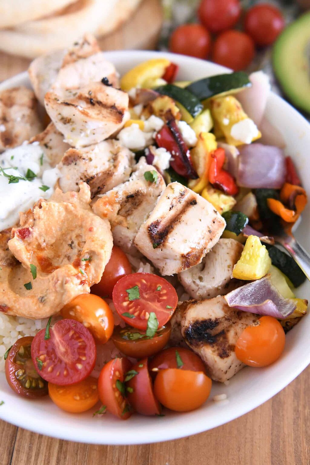 Chicken Souvlaki Bowls