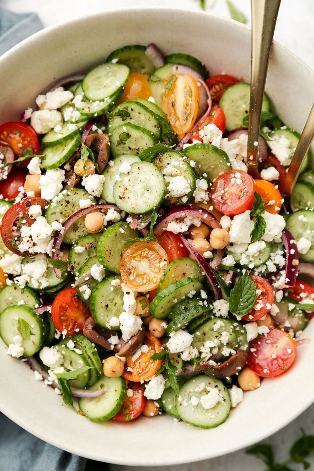 Greek Cucumber Salad