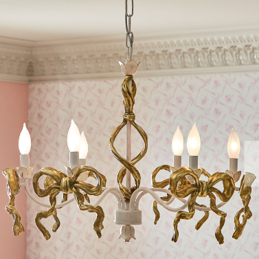Vintage bow style chandelier 