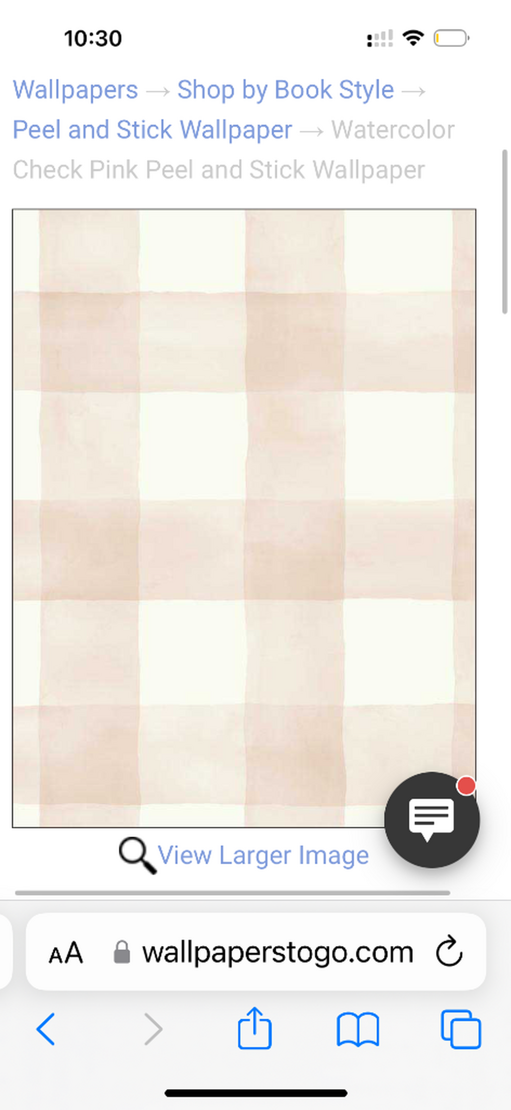 Gingham wallpaper 