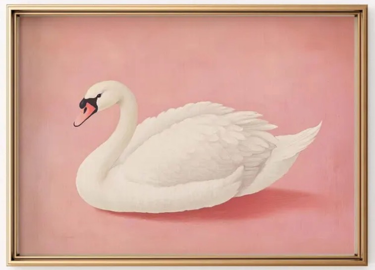 Swan print