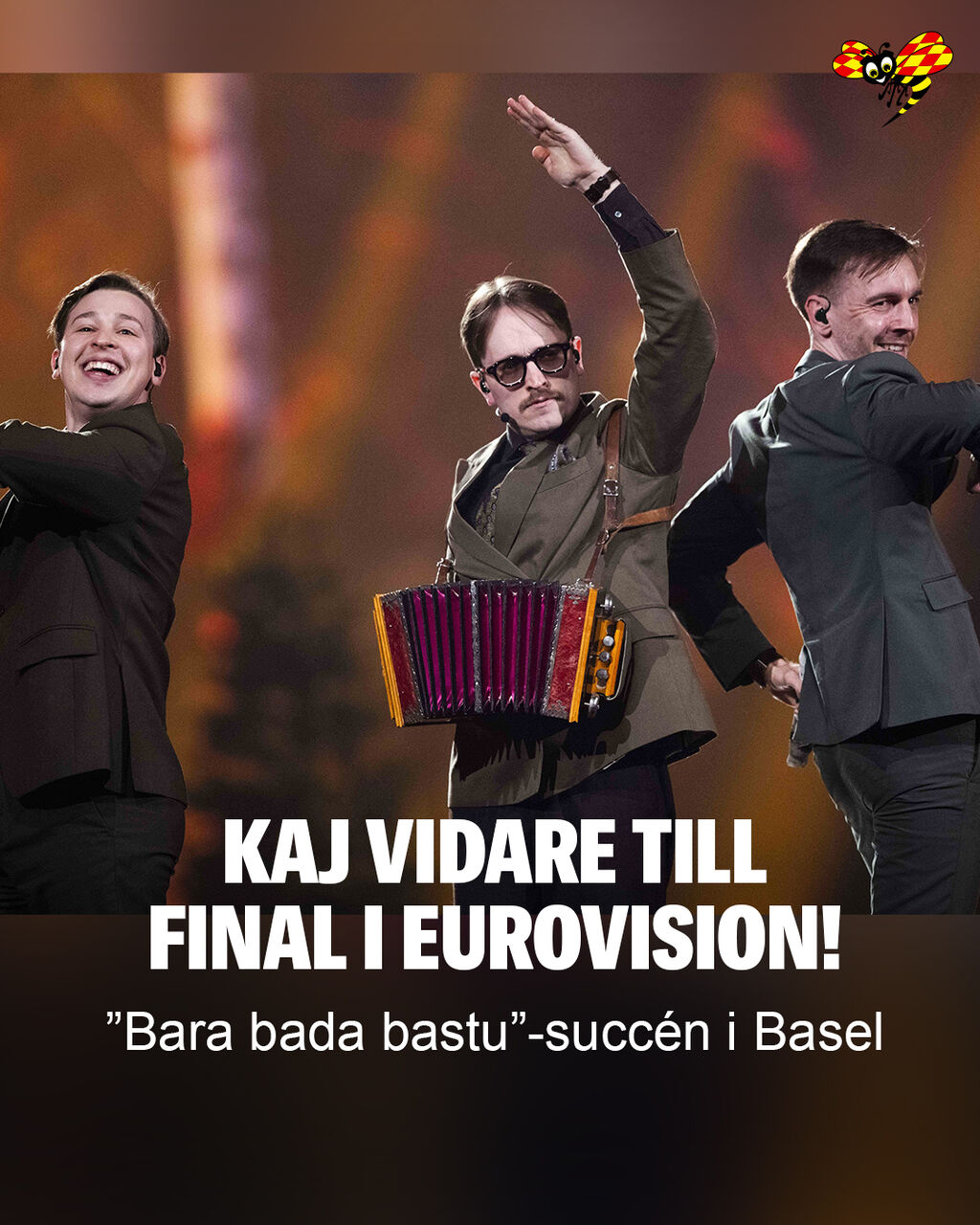KAJ till final i Eurovision &ndash; bidragen som gick vidare