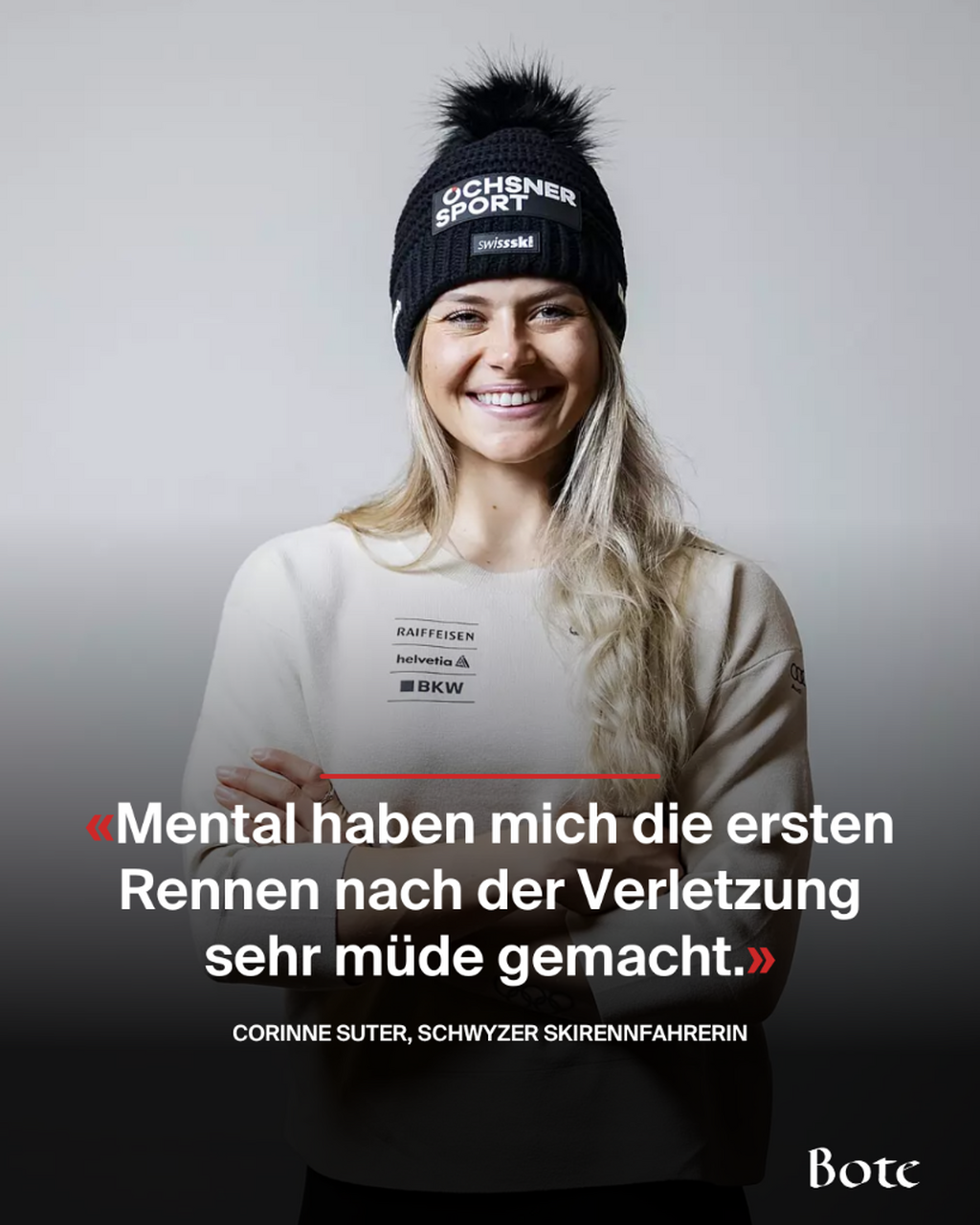 Corinne Suter im Interview