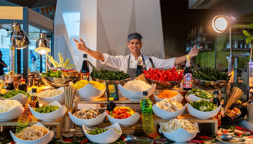 Friday Brunch at Hilton Bahrain
