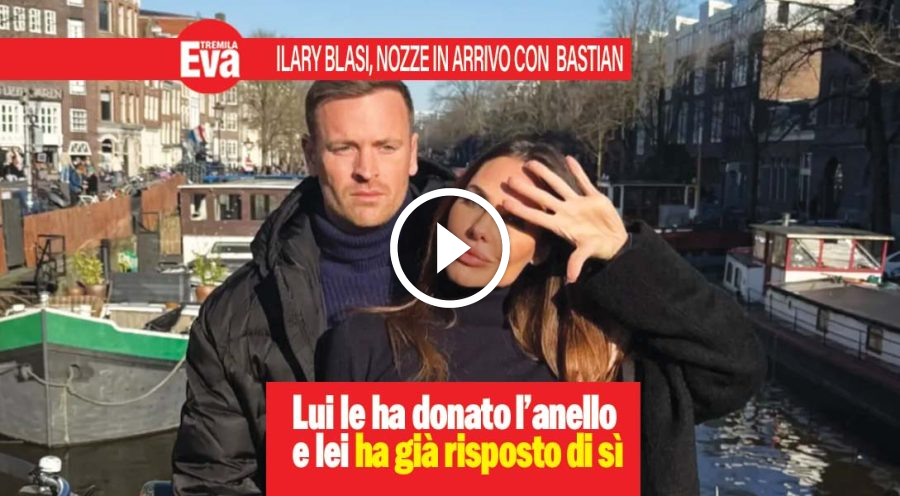 Ilary Blasi si sposa: dopo 2 anni ha detto s&igrave; a Bastian