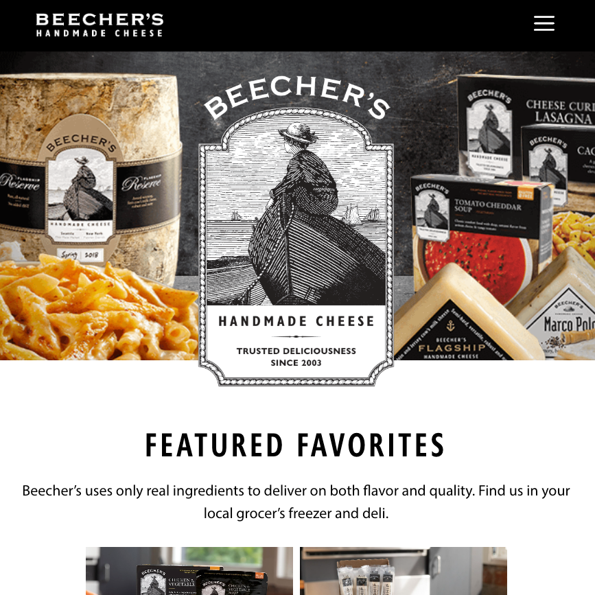Beecher's Website