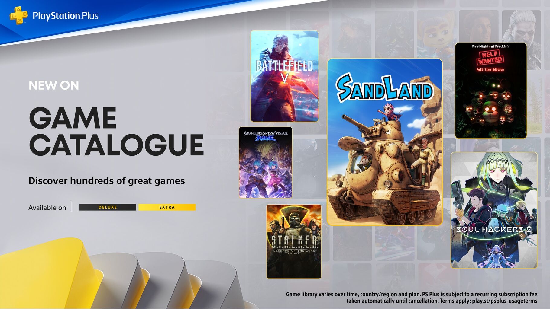 PlayStation Plus Games Catalogue May