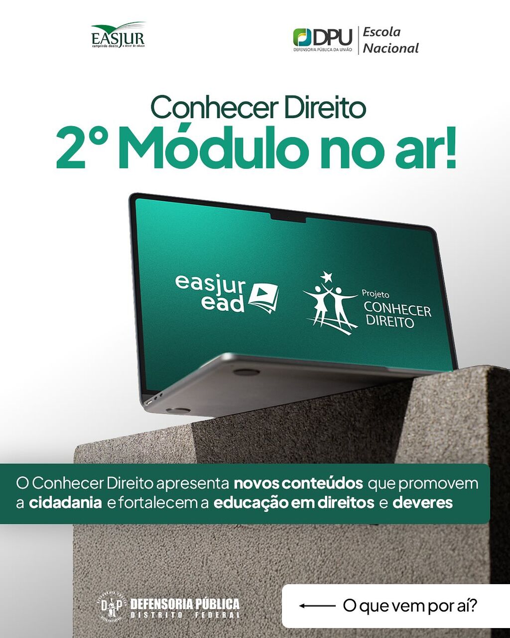 2&deg; M&oacute;dulo do Conhecer Direito