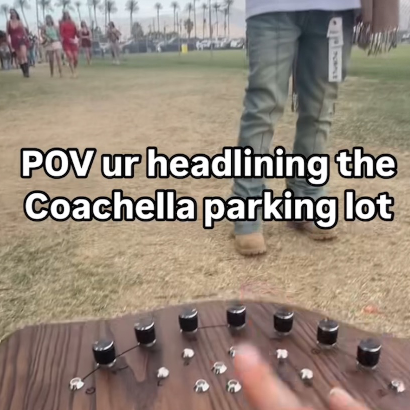 COACHELLA PARKING LOT