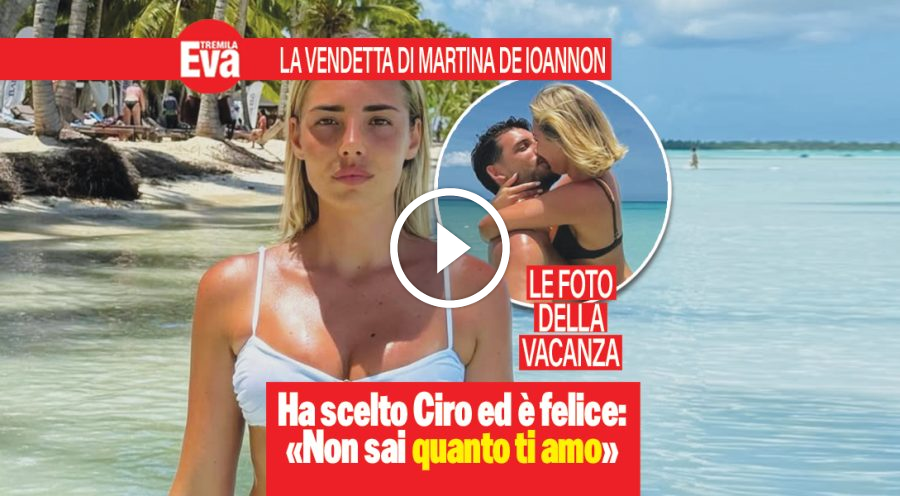 Martina De Ioannon, che occhio a scegliere Ciro Solimeno
