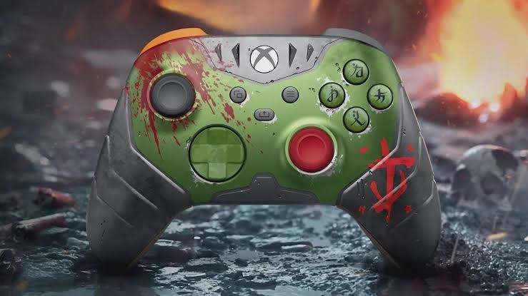 Controle especial Doom Xbox no precinho!