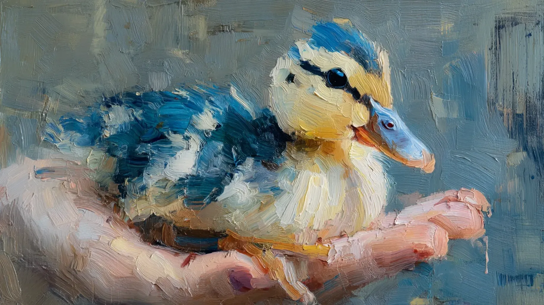 Ten Tiny Downy Ducklings