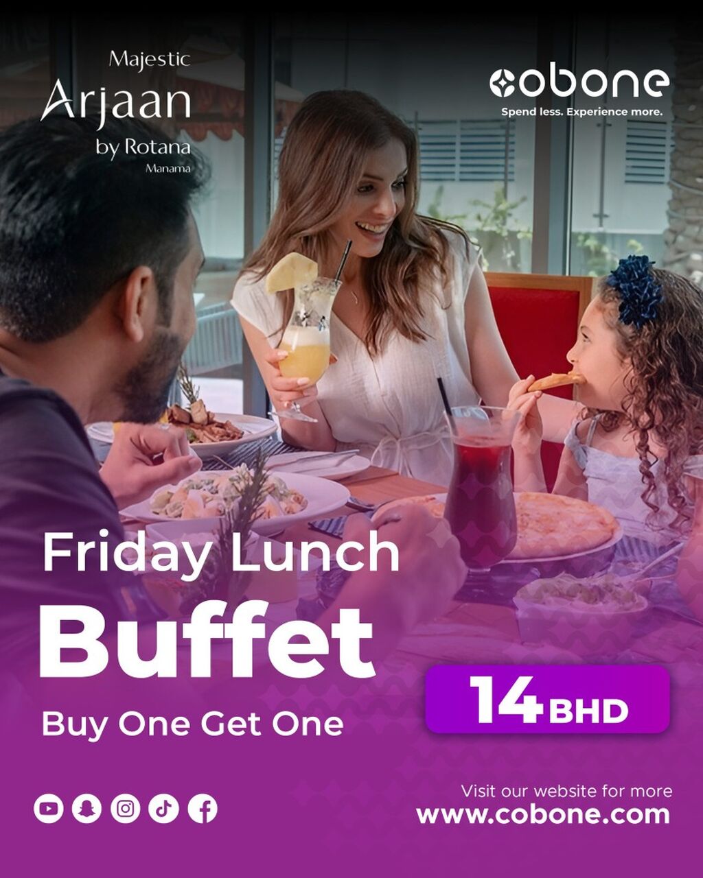 Buy One Get One Friday Lunch Buffet at Ginger Restaurant