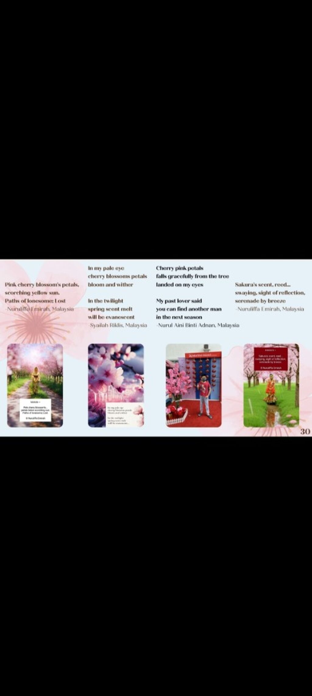 Sakura Haiku Challenge E-magazine PDF (Mine is on page 30/48) * 17.5.2024