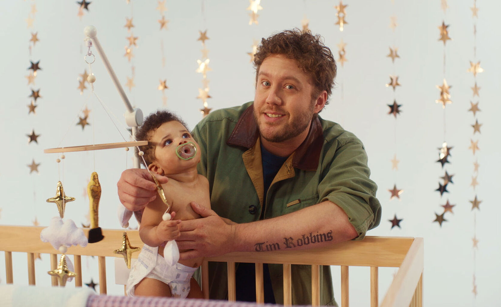 Real babies&mdash;not nepo babies&mdash;need your attention, says comic ad about the US diaper crisis