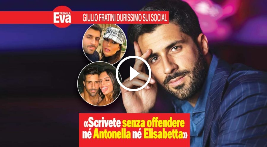 Giulio Fratini difende Gregoraci e Fiordelisi dagli haters