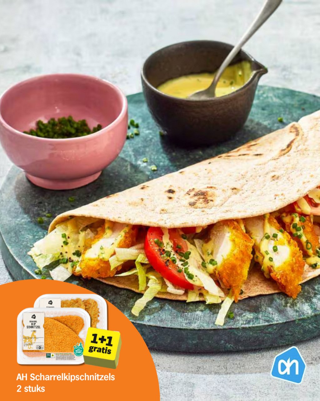 Wraps met kip
