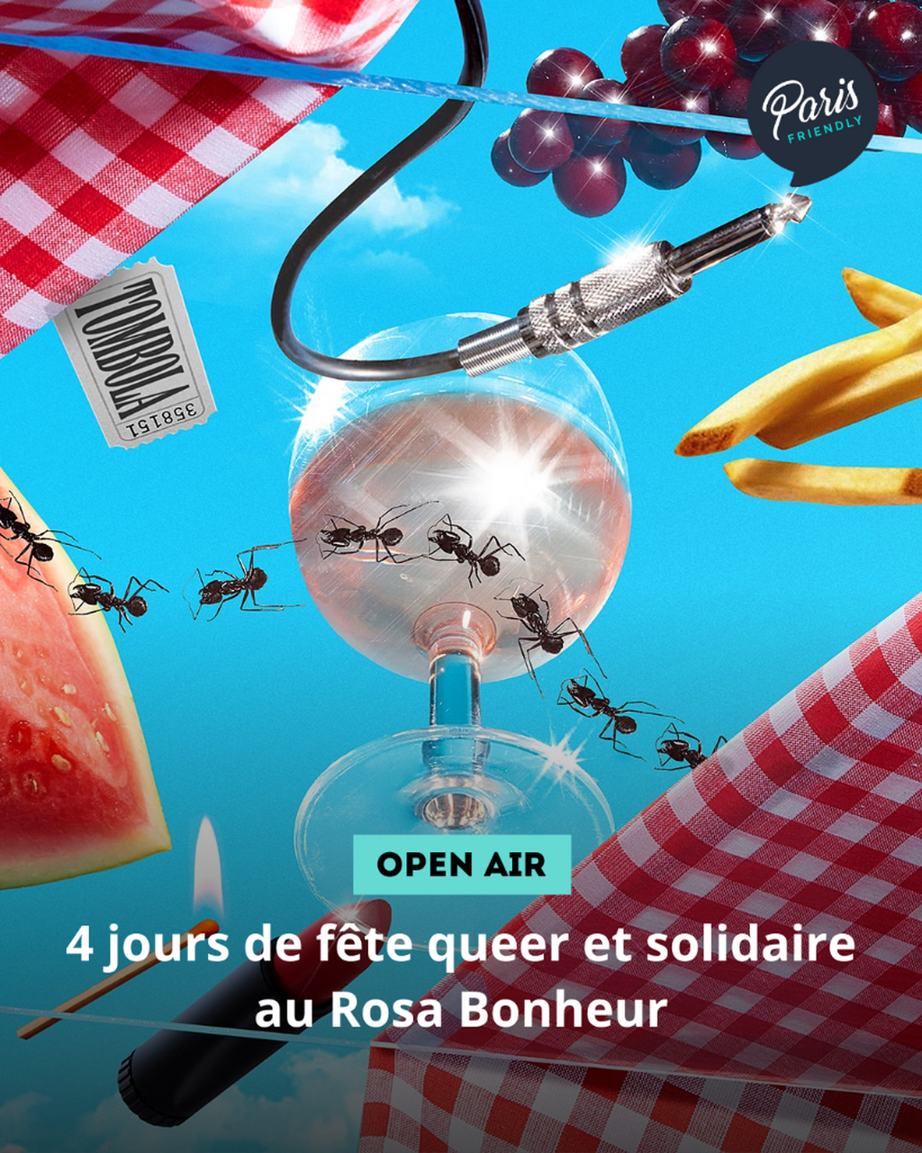 4 jours de f&ecirc;te queer et solidaire au Rosa Bonheur