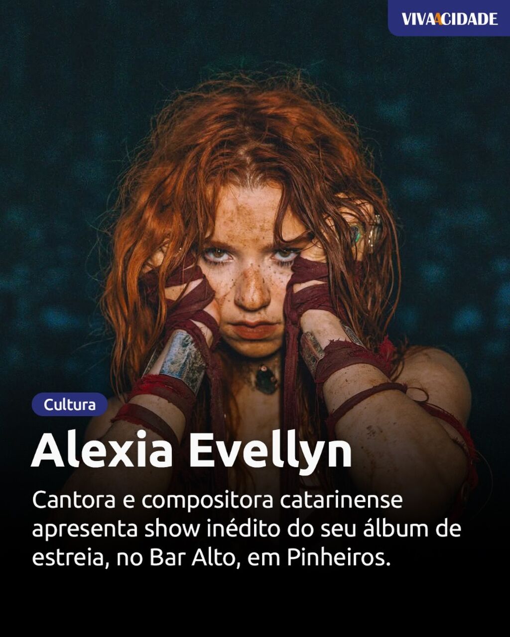 Alexia Evellyn no Bar Alto