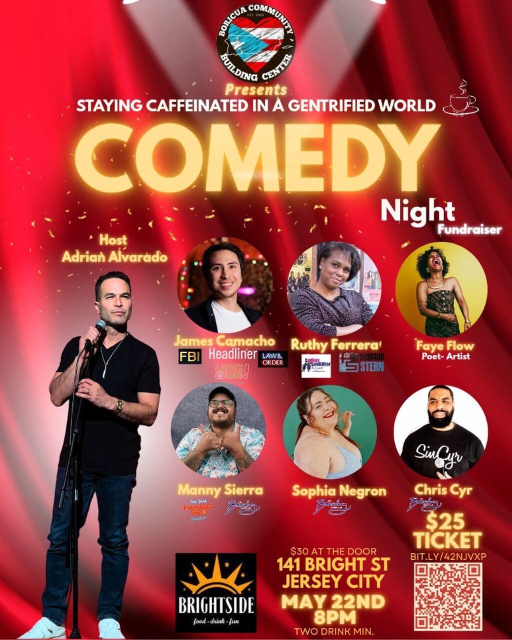 Gentrified & Stayin Alive Comedy Fundraiser