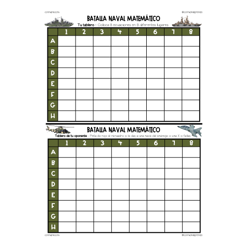 Batalla Naval Matem&aacute;tico