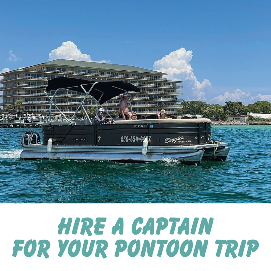 Hire a Pontoon Boat Captain!