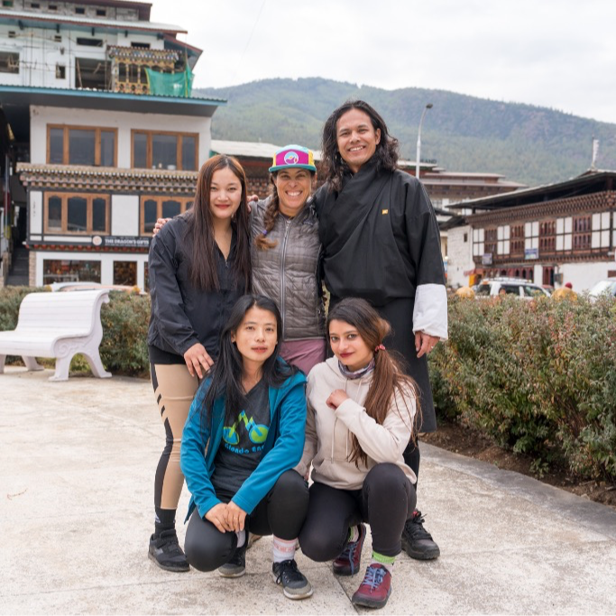 Four Friends - The Birth of Women's MTB in Bhutan